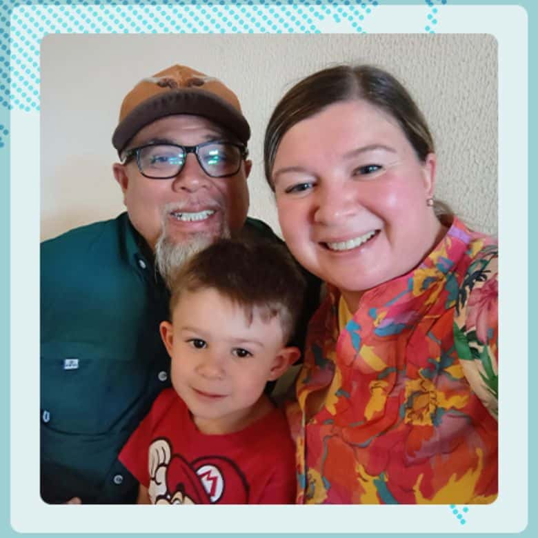 Deaconess Heidi Bishop with family